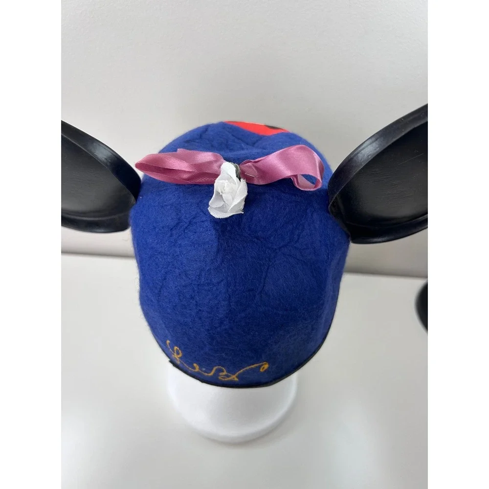 Disney World‎ Visor Lot Mickey Mouse 25th Anniversary Disneyland Felt Hat  cap